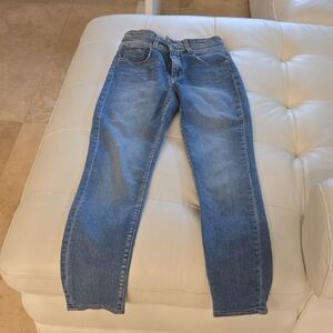 L'AGENCE Blue Straight Leg Jeans